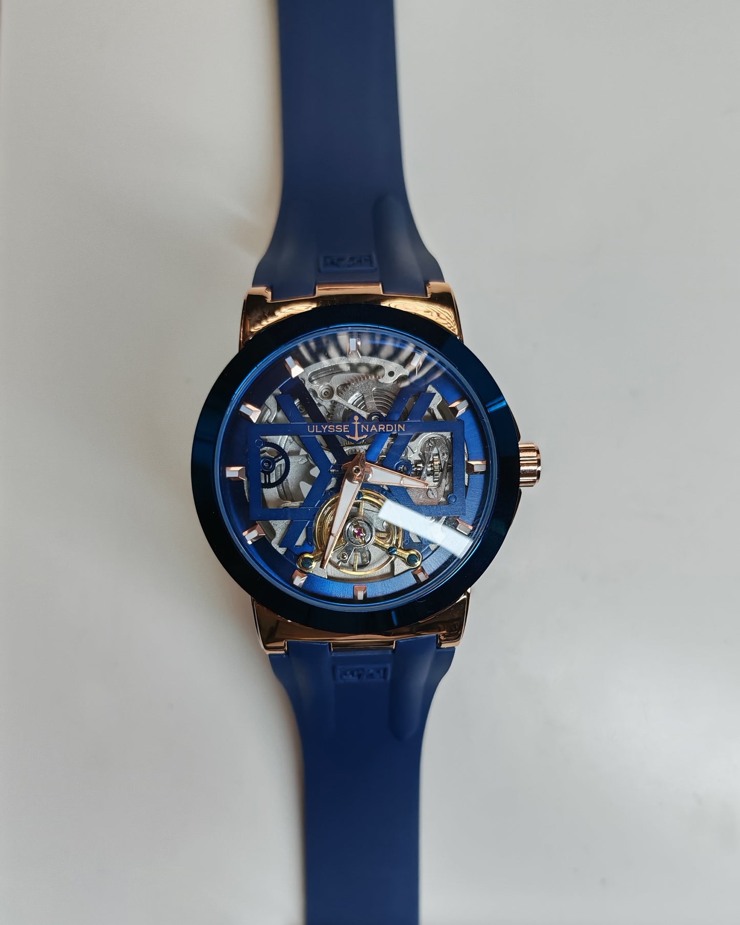 Ulysse Nardin Classic Skeleton Tourbillon (Blue) | MQ