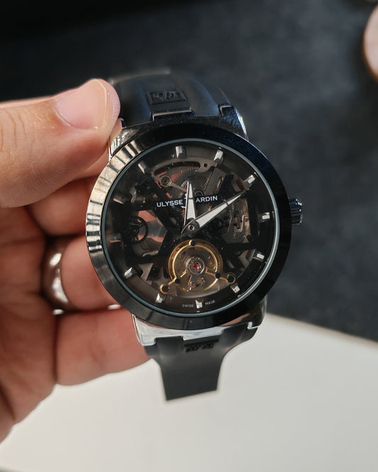 Ulysse Nardin Classic Skeleton Tourbillon (Black) | MQ