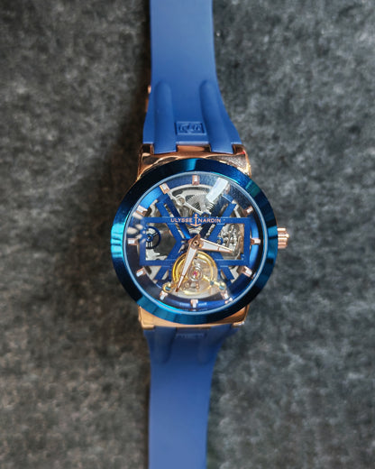 Ulysse Nardin Classic Skeleton Tourbillon (Blue) | MQ