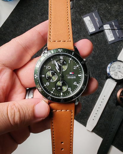 Tommy Hilfiger Leather