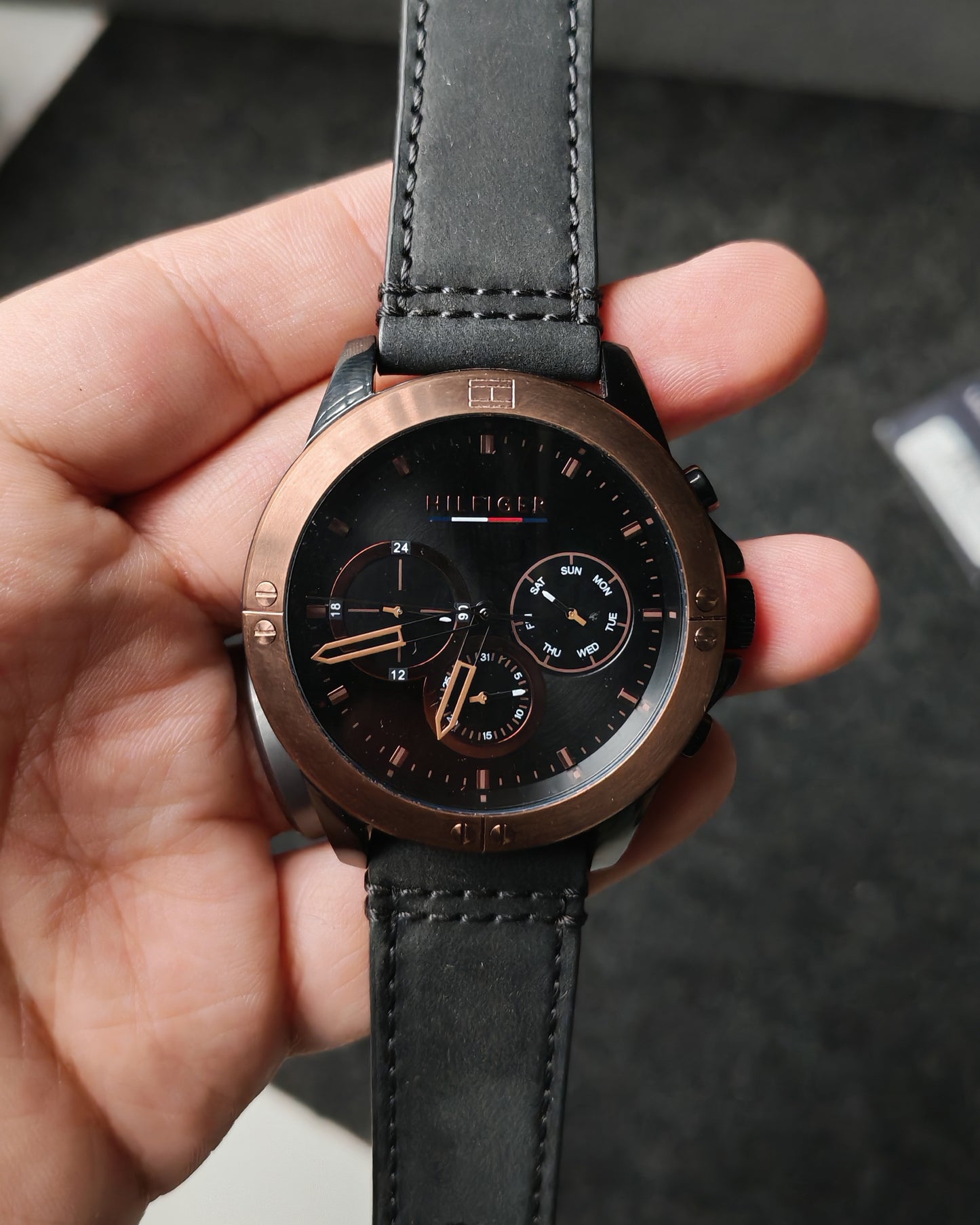 Tommy Hilfiger Leather