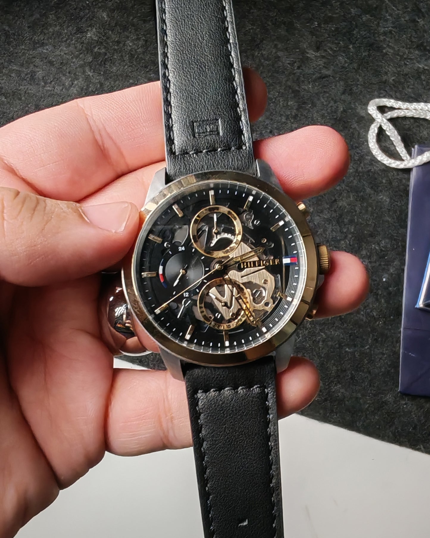 Tommy Hilfiger Leather