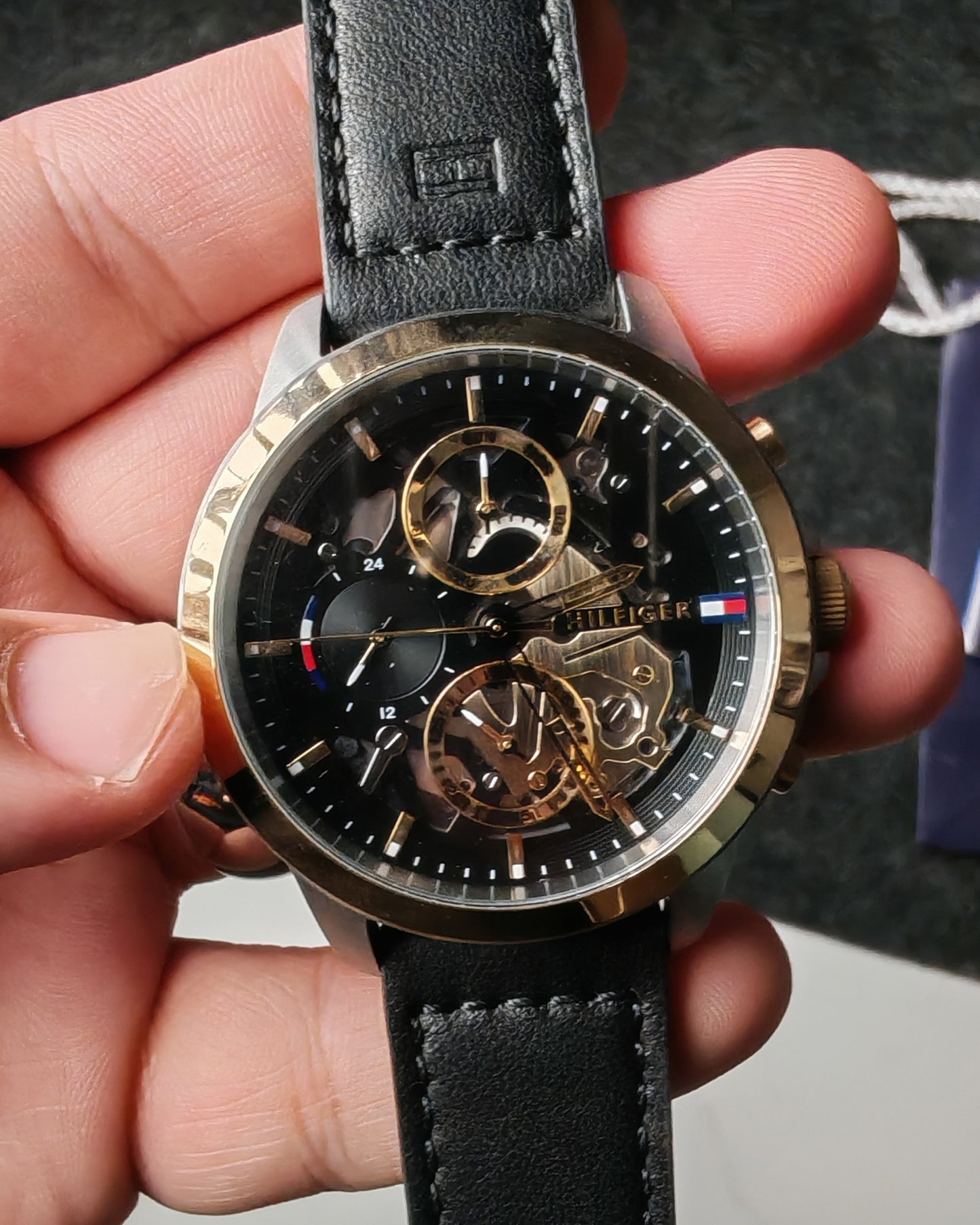 Tommy Hilfiger Leather