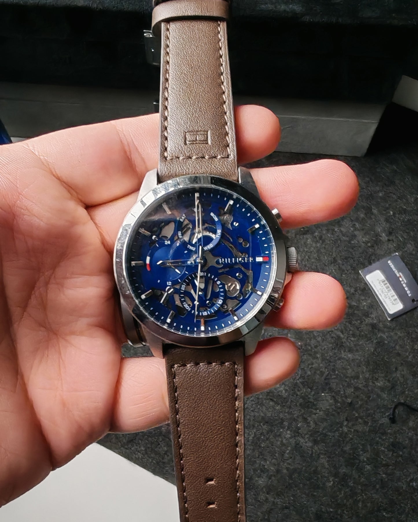 Tommy Hilfiger Leather