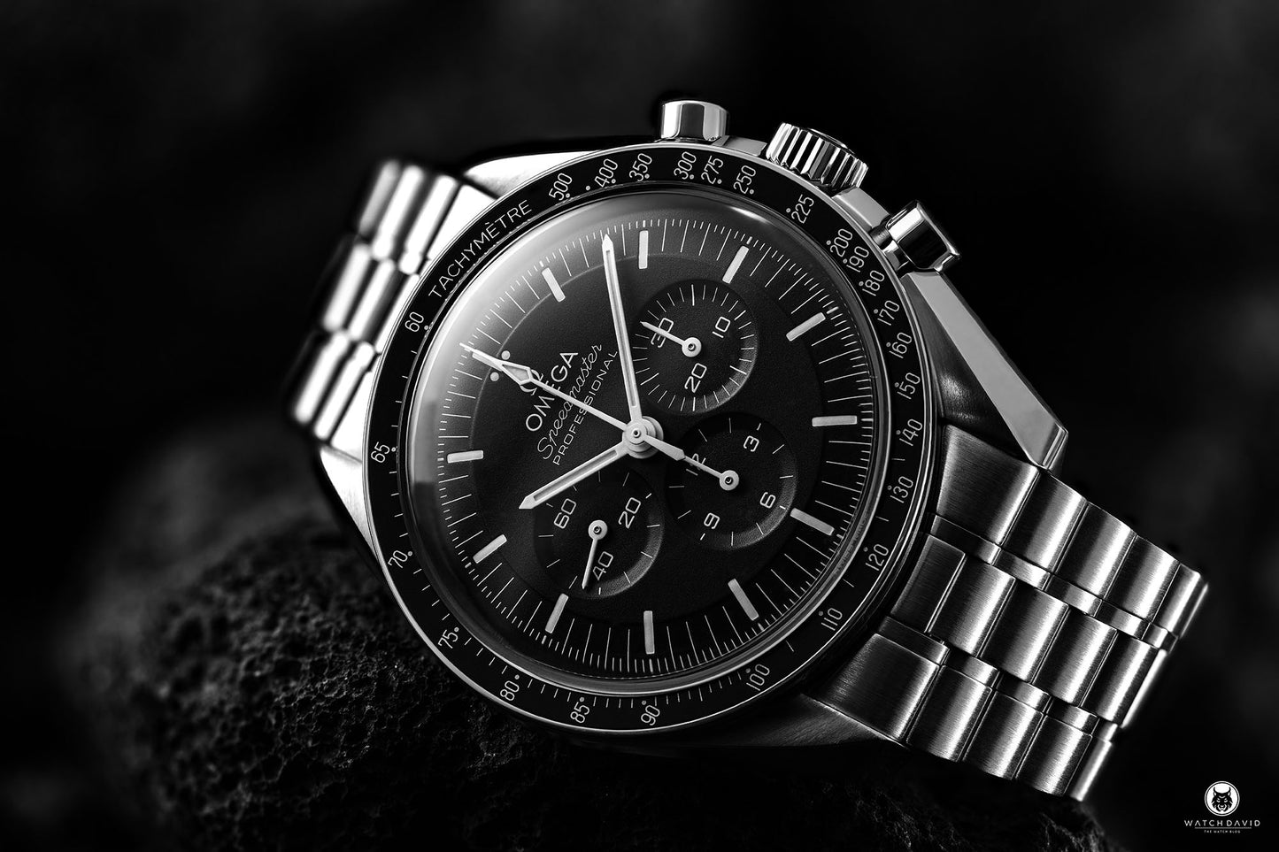 OMEGA MOONWATCH SPEEDMASTER  (BLACK) | MQ.