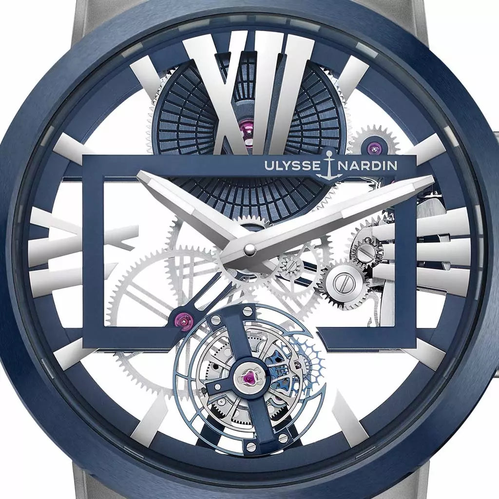 Ulysse Nardin Classic Skeleton Tourbillon (Blue) | MQ